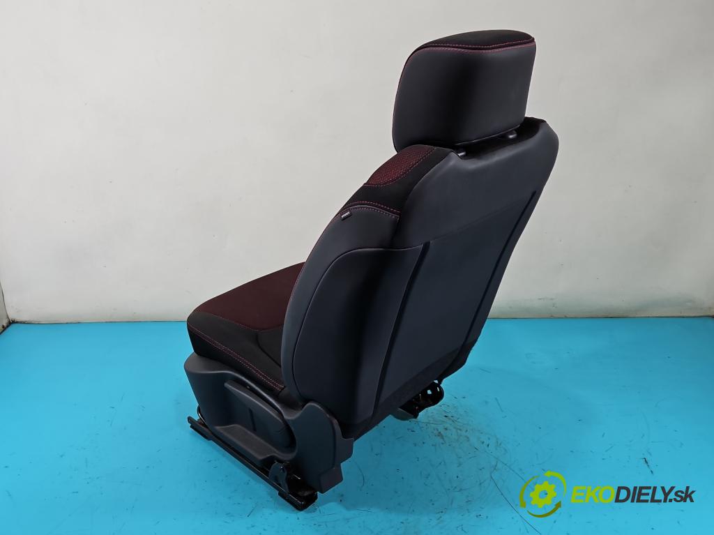 Renault Clio IV 2012-2020 1.1 16V 75 HP manual 55 kW 1149 cm3 5- Sedačka ľavý  (Sedadlo)
