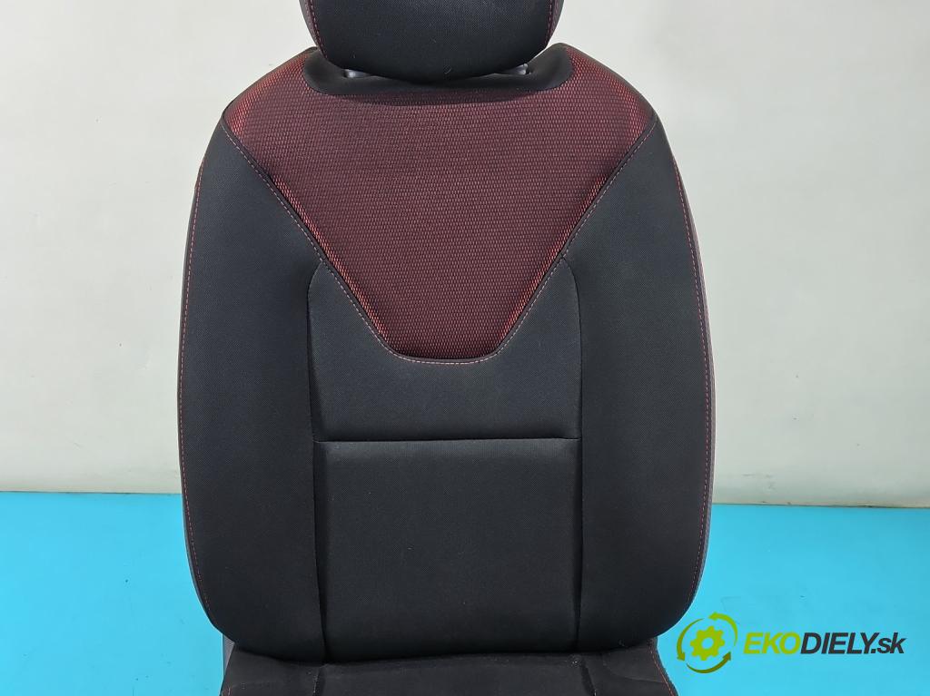 Renault Clio IV 2012-2020 1.1 16V 75 HP manual 55 kW 1149 cm3 5- Sedačka pravý  (Sedadlo)