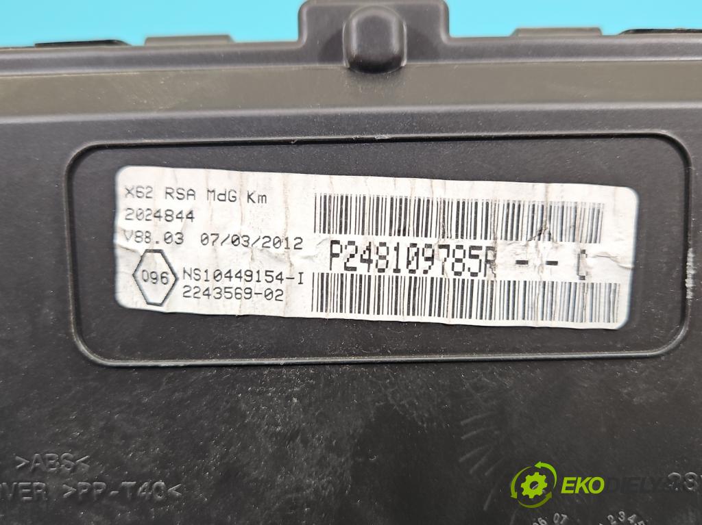 Renault Master III 2010-2019 2.3 dci 125 HP manual 92 kW 2299 cm3 5- prístrojovka/ budíky P248109785R (Prístrojová doska)