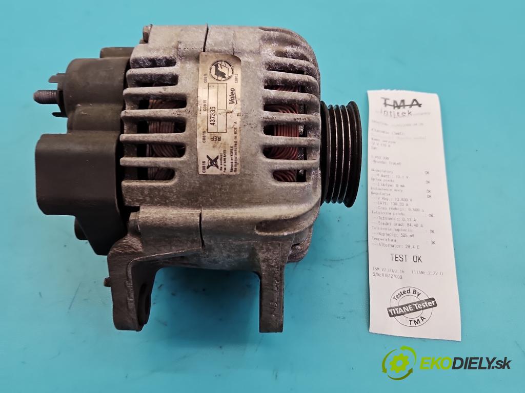 Hyundai Trajet 2.0 16V 136hp manual 100 kW 1997 cm3 5- Alternator  (Alternátory)