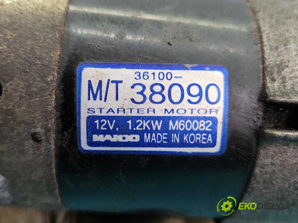 Hyundai Trajet 2.0 16V 136 HP manual 100 kW 1997 cm3 5- štartér 36100-38090 (Štartér)