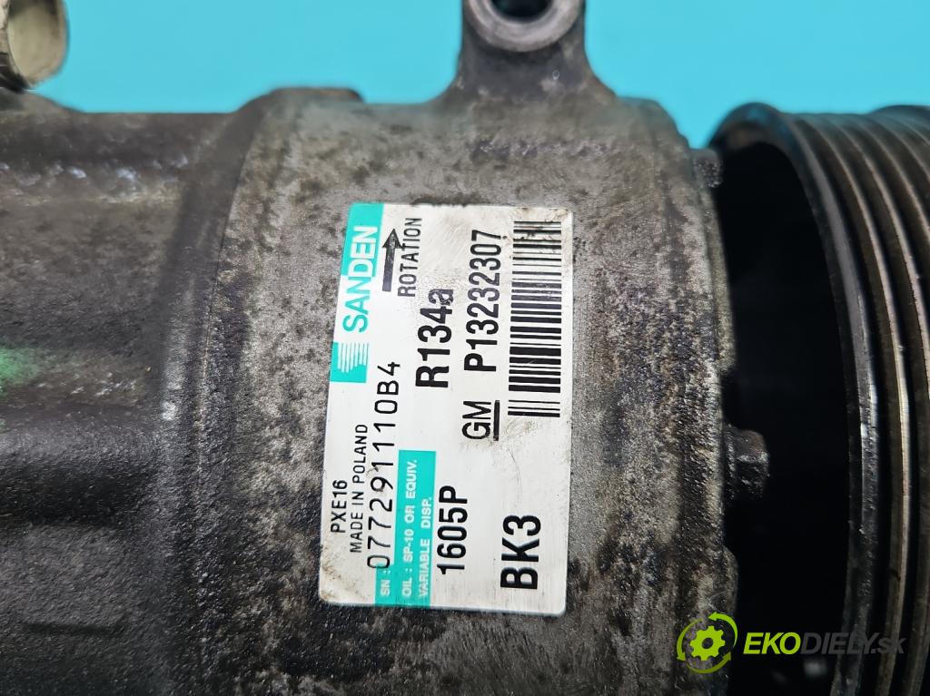 Opel Insignia A 2008-2017 2.0 cdti (A20DTH) 160 HP manual 118 kW 1956 cm3 5- Kompresor: klimatizácie P13232307 (Kompresor klimatizácie)