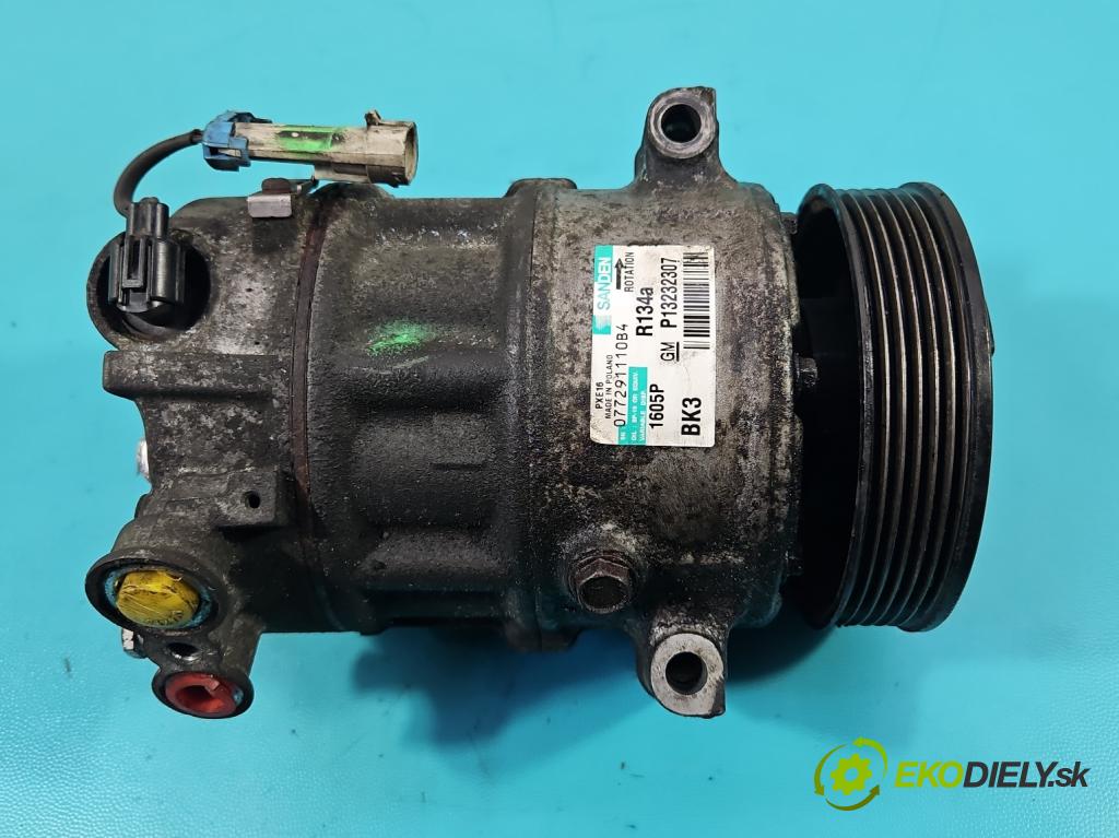 Opel Insignia A 2008-2017 2.0 cdti (A20DTH) 160 HP manual 118 kW 1956 cm3 5- Kompresor: klimatizácie P13232307 (Kompresor klimatizácie)