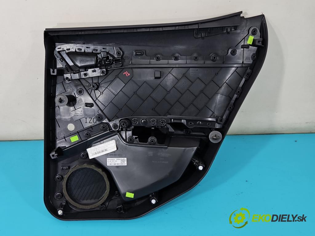 Seat Ibiza V KJ 2017- 1.0 TSI 95 HP manual 70 kW 999 cm3 5- Čalounictví: dvere zadné ľavé