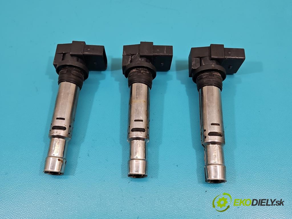 Audi A3 8P 2003-2012 1.4 TFSI 125 HP manual 92 kW 1390 cm3 5- cievka zapaľovacia 036905715E (Zapaľovacia cievka)