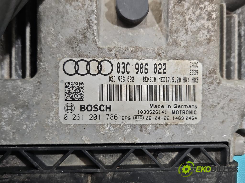 Audi A3 8P 2003-2012 1.4 TFSI 125 HP manual 92 kW 1390 cm3 5- riadiaca jednotka motora 03C906022