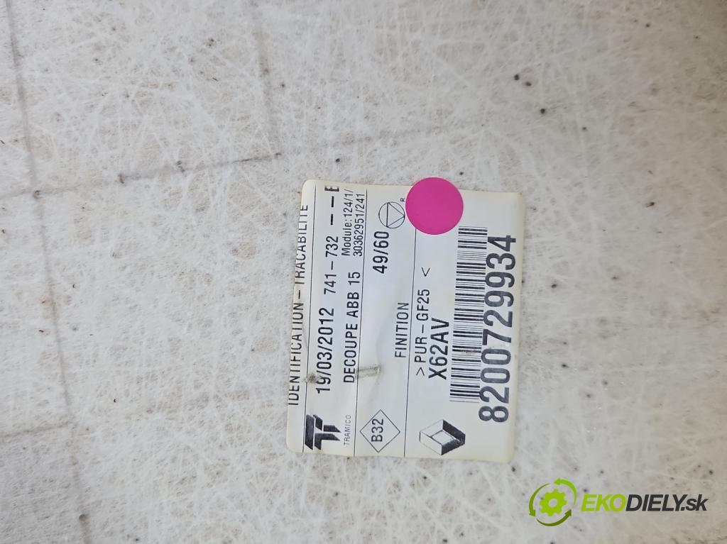 Renault Master III 2010-2019 2 EL. do čištění: