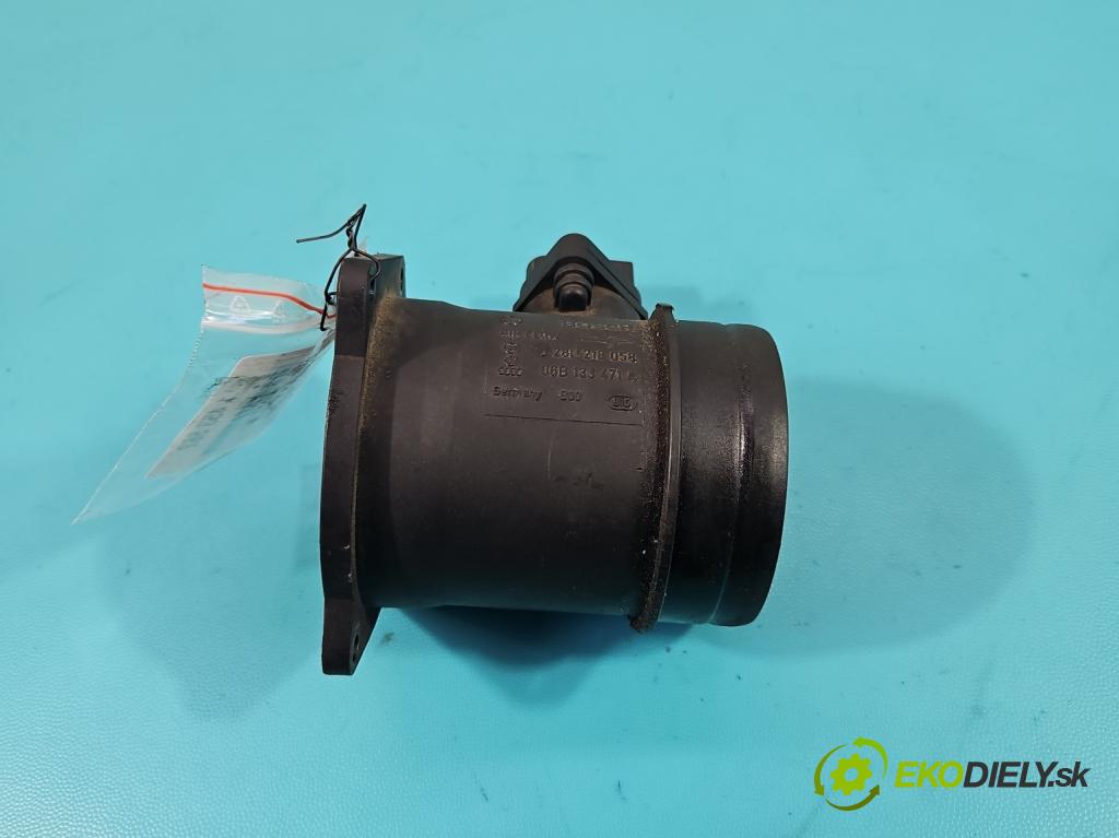 Audi A4 B6 2000-2004 2.0 20V (ALT) 131 HP automatic 96 kW 1984 cm3 4- průtokoměr: 0280218058 (Váha vzduchu)