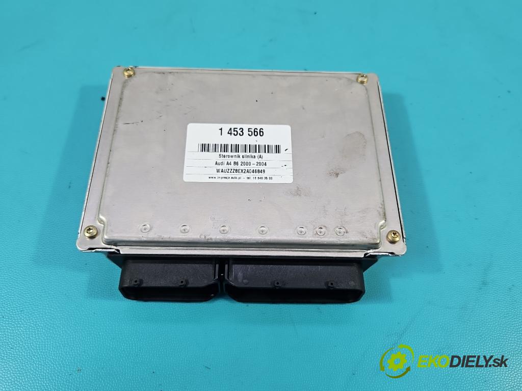 Audi A4 B6 2000-2004 2.0 20V (ALT) 131 HP automatic 96 kW 1984 cm3 4- riadiaca jednotka motora 8E0909557A