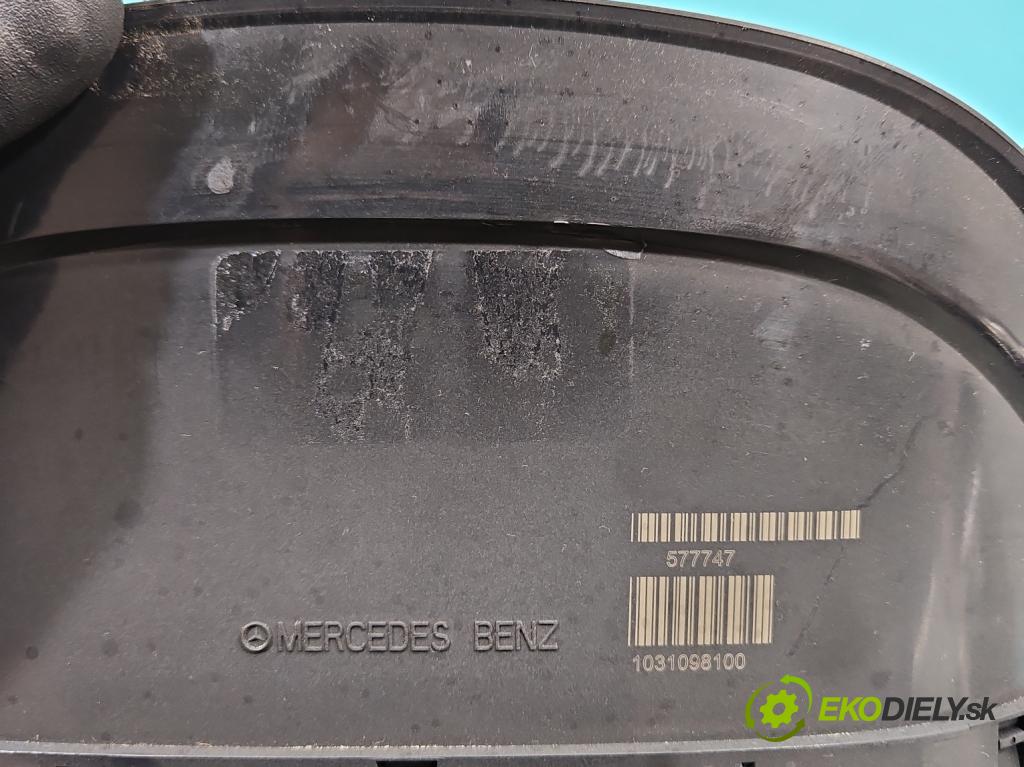 Mercedes A W169 2004-2012 1.5 95 HP manual 70 kW 1498 cm3 5- prístrojovka/ budíky 1031098101 (Prístrojová doska)