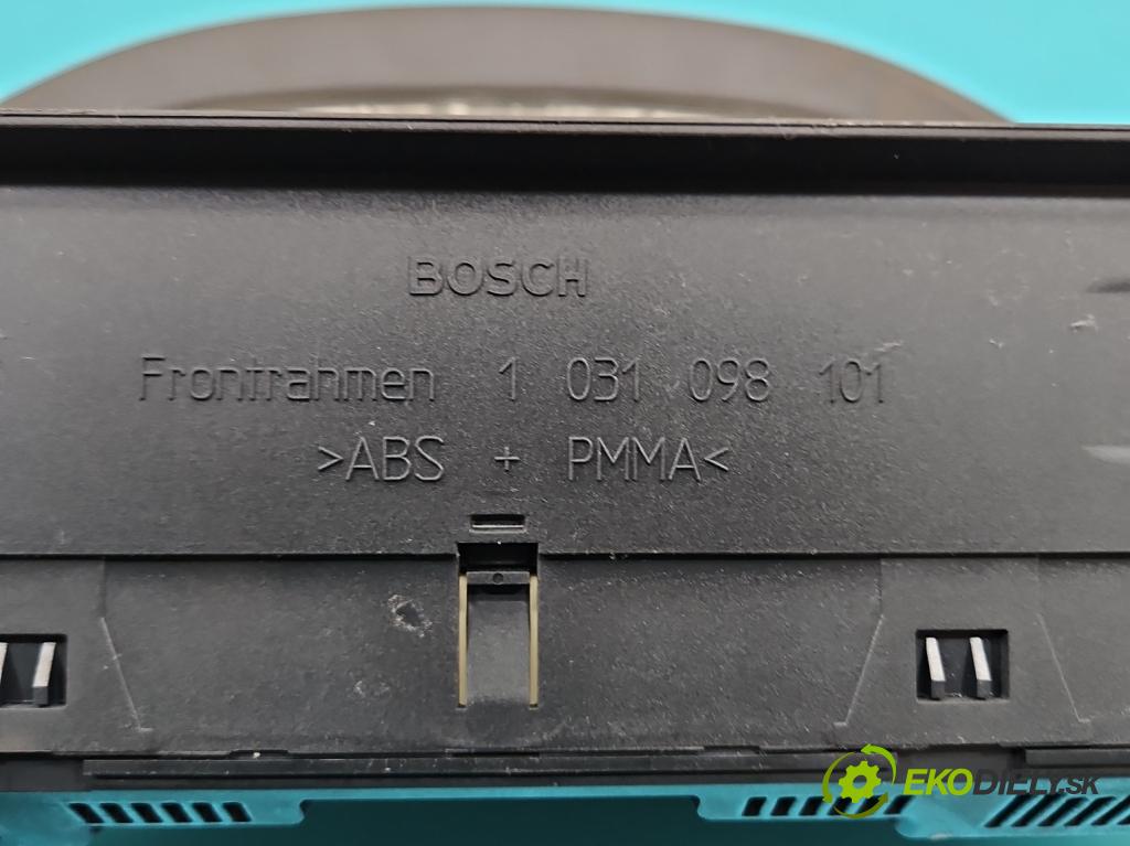 Mercedes A W169 2004-2012 1.5 95 HP manual 70 kW 1498 cm3 5- prístrojovka/ budíky 1031098101 (Prístrojová doska)