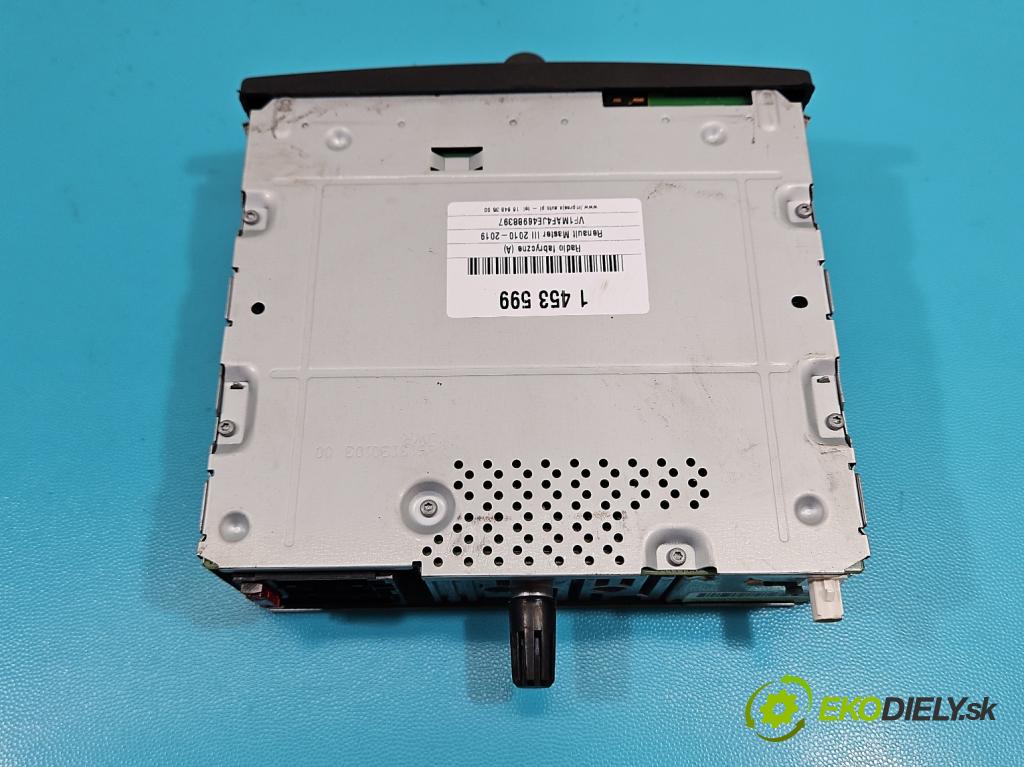 Renault Master III 2010-2019 2.3 dci 125 HP manual 92 kW 2299 cm3 5- Radio originál 281158338R
