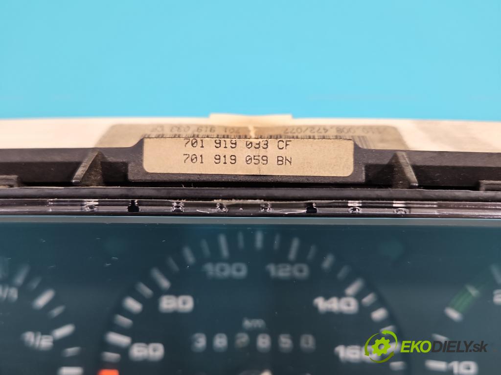 Vw Transporter T4 1990-2003 2.4d 77 HP manual 57 kW 2370 cm3 5- prístrojovka/ budíky 110008472/077 (Prístrojová doska)