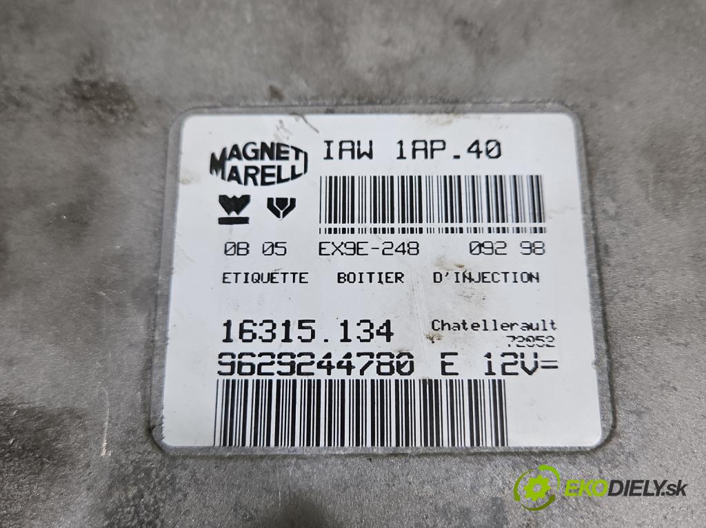 Citroen Berlingo I 1996-2008 1.4 8V 75 HP manual 55 kW 1360 cm3 5- riadiaca jednotka motora 9629244780