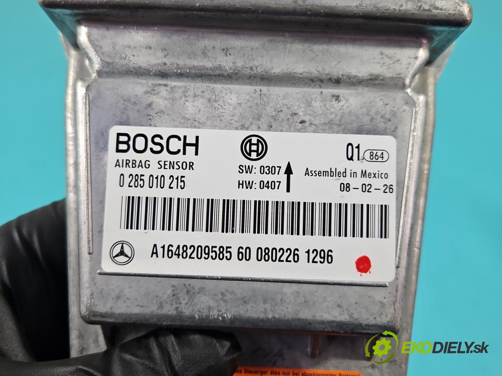 Mercedes ML W164 2005-2011 3.0 cdi (642940) 224 hp automatic 165 kW 2987 cm3 5- řídící jednotka polštáře: A1648209585