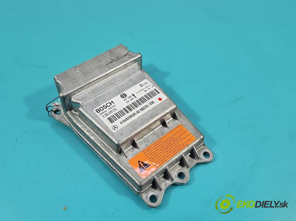 Mercedes ML W164 2005-2011 3.0 cdi (642940) 224 hp automatic 165 kW 2987 cm3 5- řídící jednotka polštáře: A1648209585