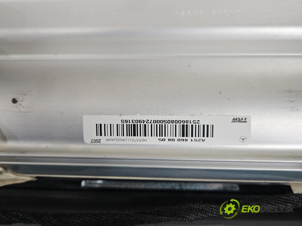Mercedes ML W164 2005-2011 3.0 cdi (642940) 224hp automatic 165 kW 2987 cm3 5- kokpit,pristrojová doska rozdeľovacia A1646800387