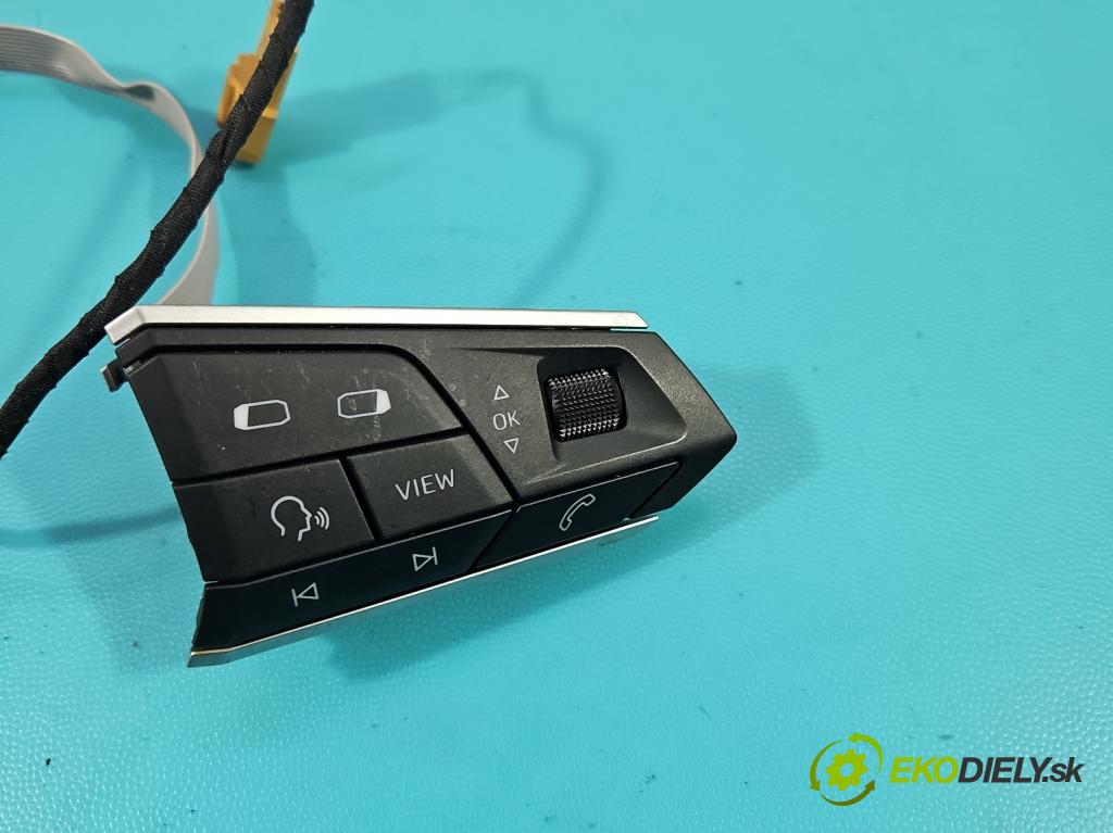 Seat Ibiza V KJ 2017- 1.0 TSI 95 HP manual 70 kW 999 cm3 5- prepínač multifunkční: řízení: 5FA919719A (Prepínacie páčky pod volantom)