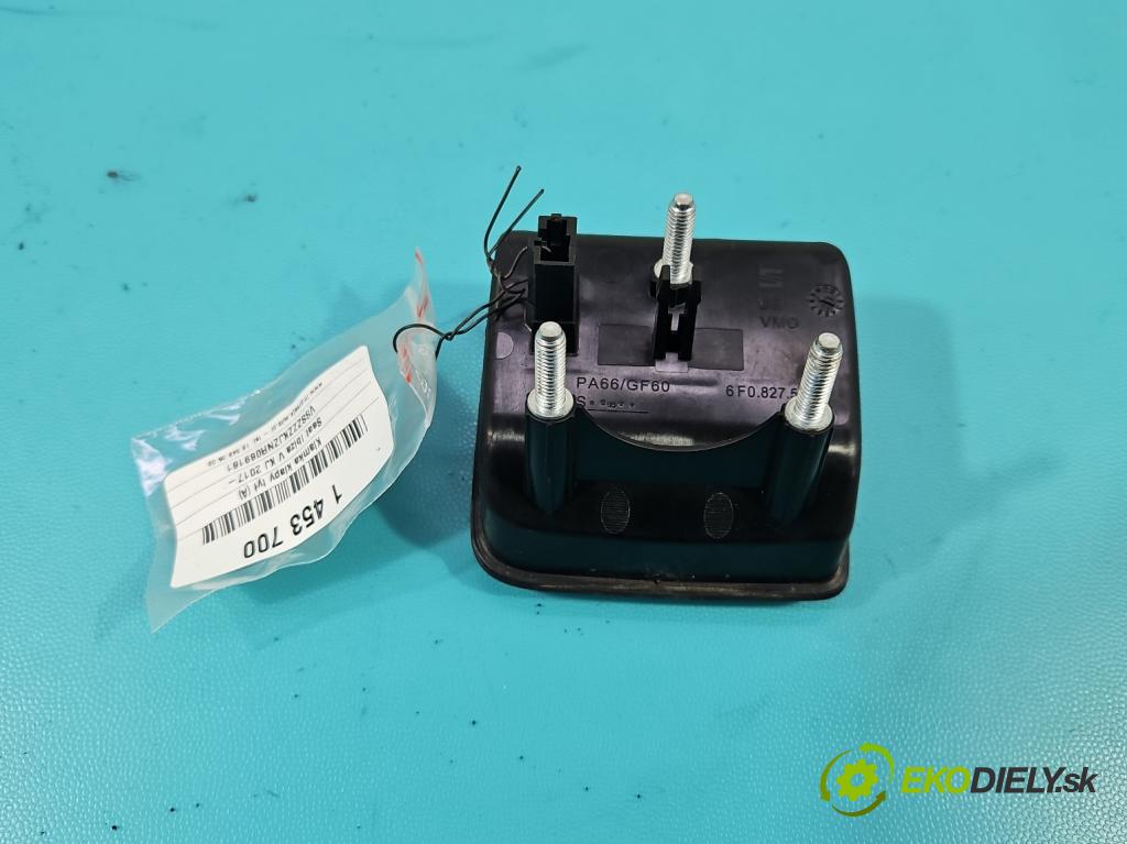 Seat Ibiza V KJ 2017- 1.0 TSI 95 HP manual 70 kW 999 cm3 5- rukoväť kufrové dvere zadné 6F0827565