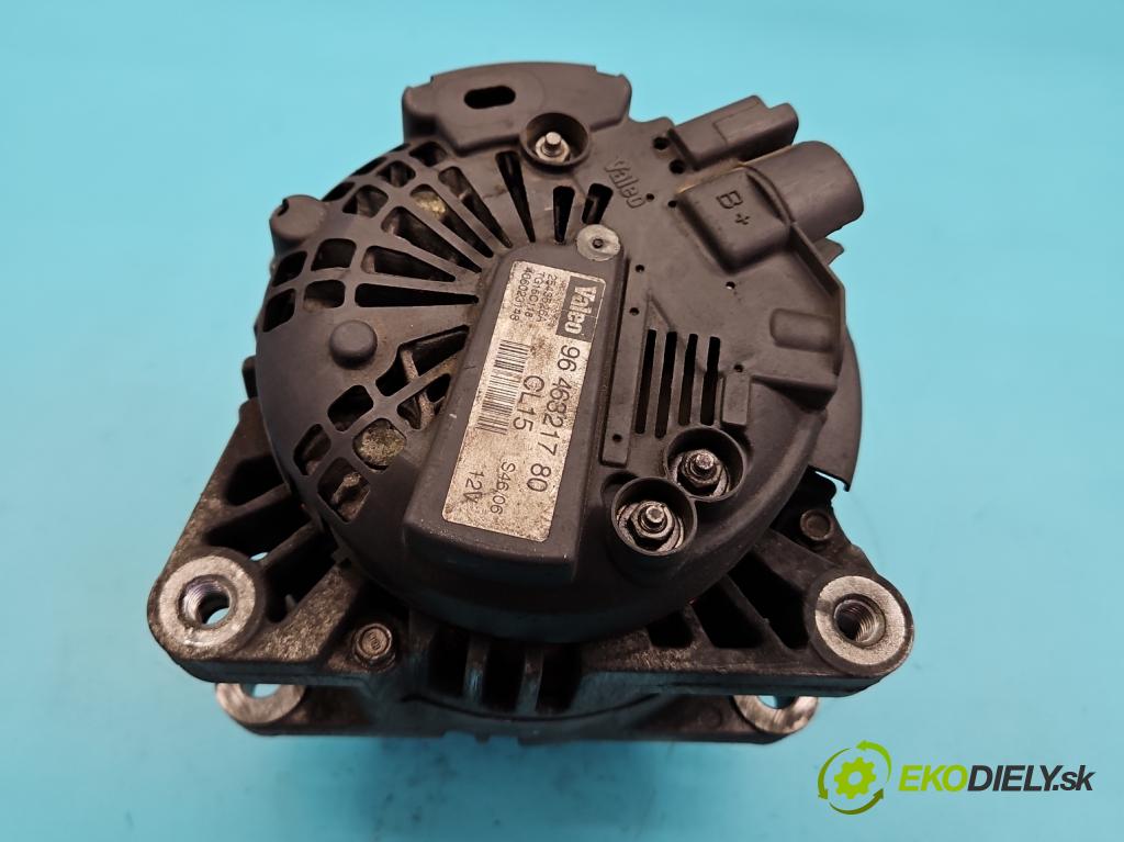 Citroen C4 Grand picasso I 2006-2013 1.6 hdi 109 hp automatic 80 kW 1560 cm3 5- Alternator 9646321780 (Alternátory)