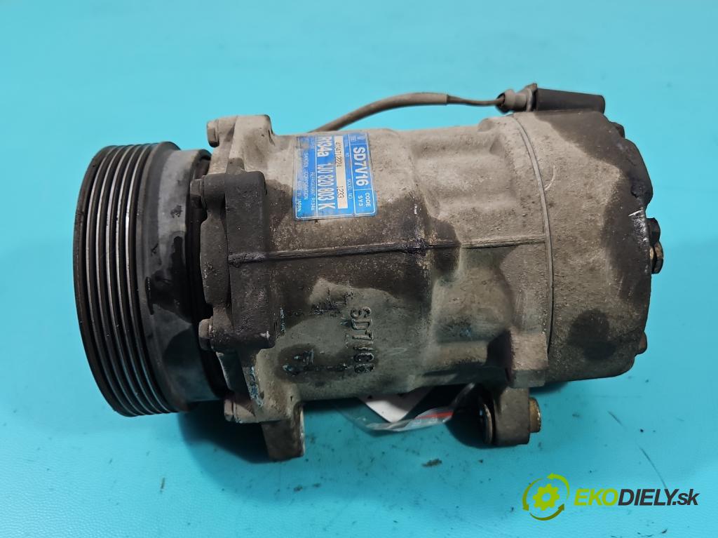 Seat Toledo II 1998-2004 1.9 tdi 90 HP manual 66 kW 1896 cm3 4- Kompresor: klimatizácie 1J0820803K (Kompresor klimatizácie)