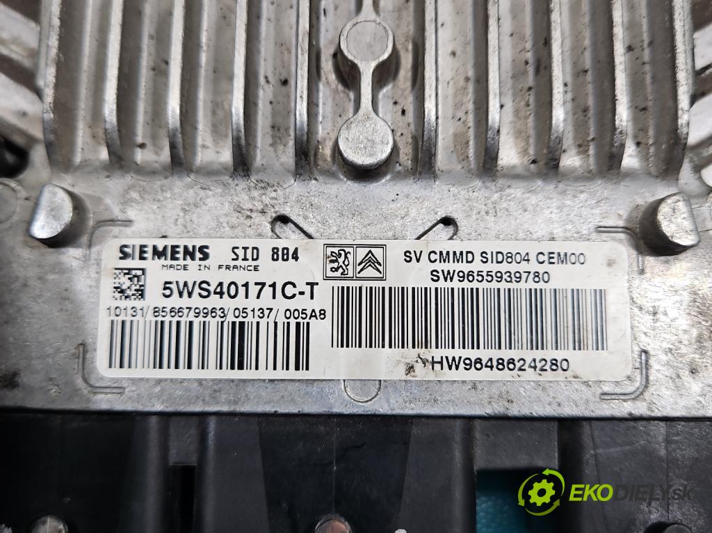 Peugeot 1007 1.4 hdi 68 HP manual 50 kW 1398 cm3 3- riadiaca jednotka motora 5WS40171C-T