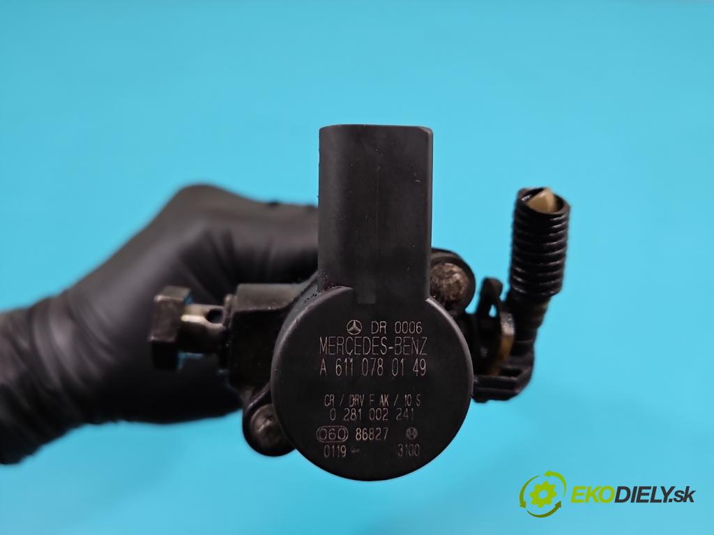 Mercedes A W168 1997-2004 1.7 cdi 95 HP manual 70 kW 1689 cm3 5- lišta vstrekovacia 0445214005 (Vstrekovacia lišta)