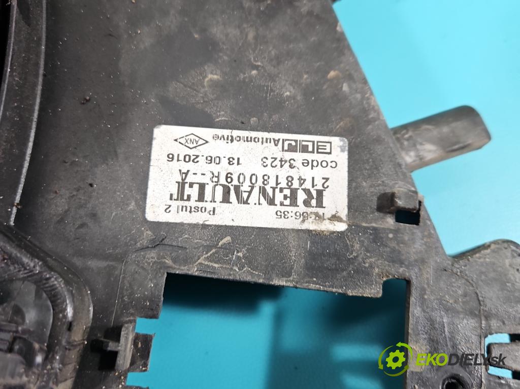 Renault Clio IV 2012-2020 1.1 16V 75 HP manual 55 kW 1149 cm3 5- Ventilátor chladiča 214818009R