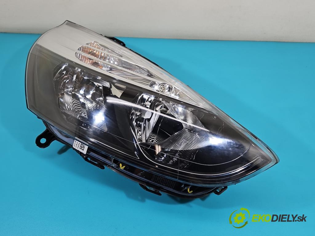 Renault Clio IV 2012-2020 1,2.0 16V 75 HP manual 55 kW 1149 cm3 5- Reflektor: pravý 260103127R (Svetlo predné pravé)