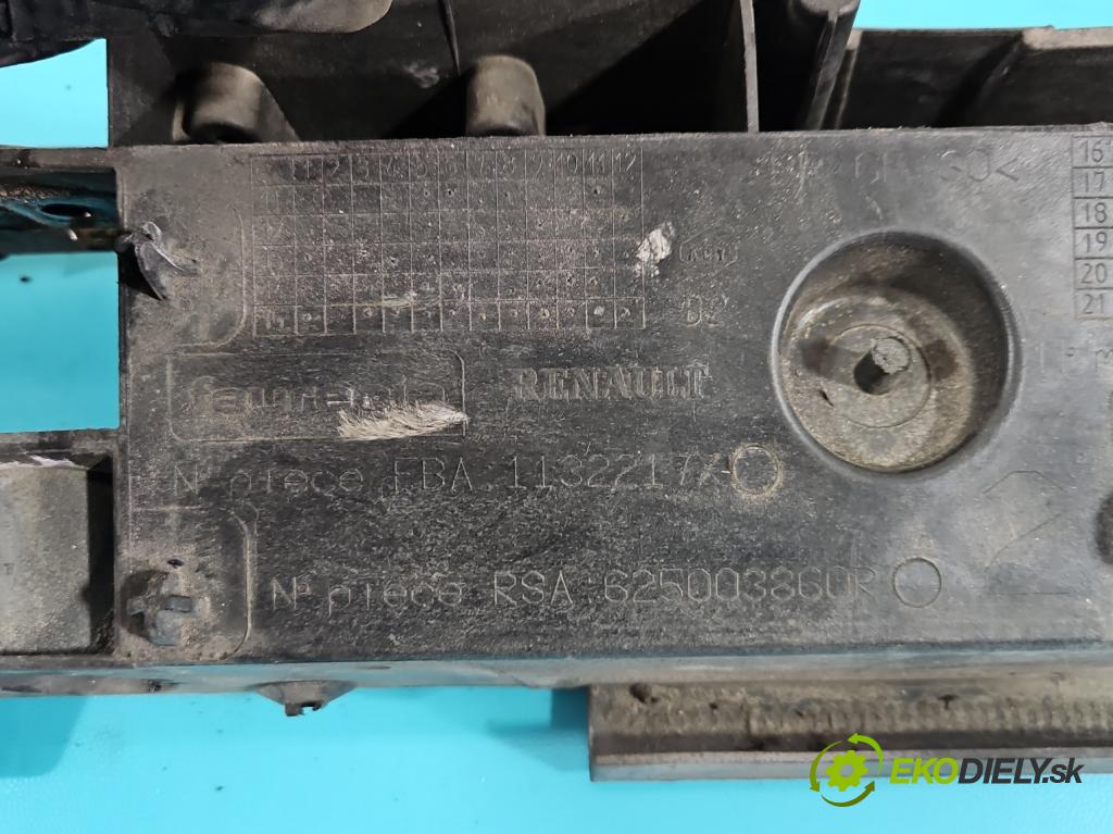 Renault Clio IV 2012-2020 1,2.0 16V 75 hp manual 55 kW 1149 cm3 5- stěna přední 625003860R (Výztuhy přední)