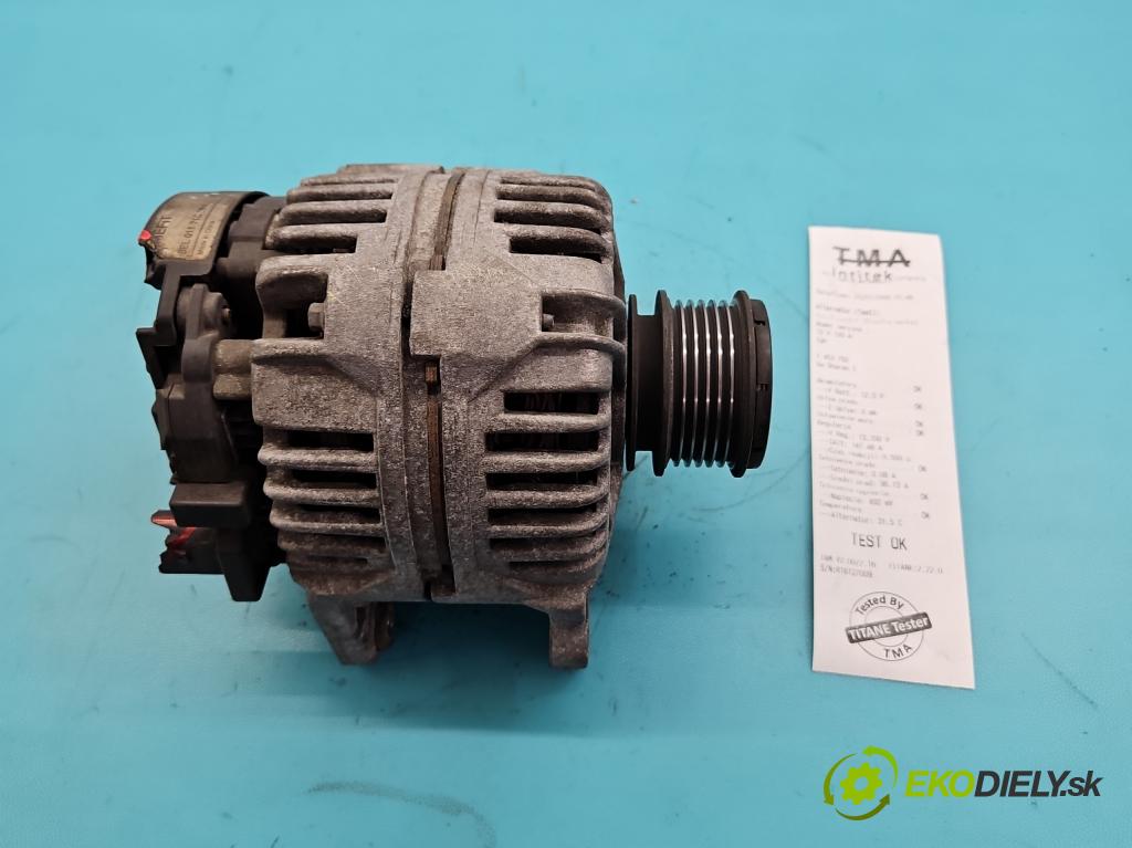 Vw Sharan I 1995-2010 1.9 tdi 116 HP manual 85 kW 1896 cm3 5- Alternator  (Alternátor)