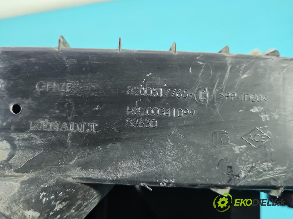 Renault Clio IV 2012-2020 1.1 16V 75 HP manual 55 kW 1149 cm3 5- obal filtra vzduchu 8200517765-C (Obal filtra vzduchu)