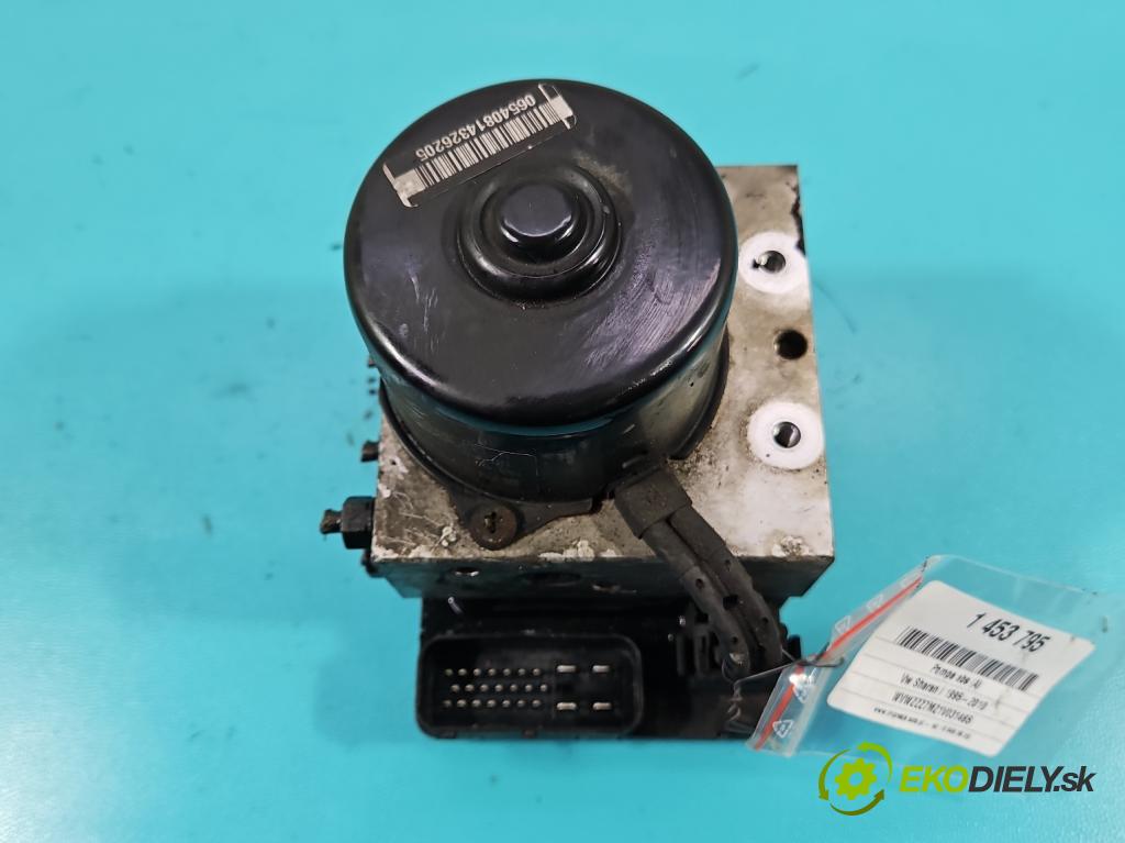 Vw Sharan I 1995-2010 1.9 tdi 116 HP manual 85 kW 1896 cm3 5- čerpadlo abs 7M3614111H (Pumpa ABS)