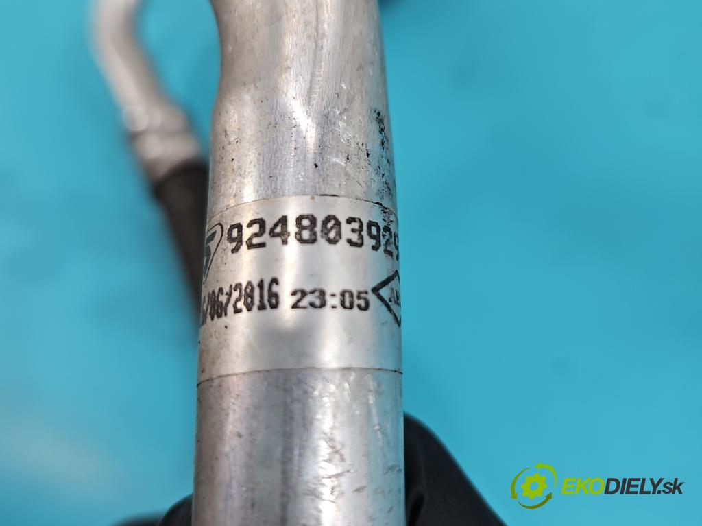 Renault Clio IV 2012-2020 1.1 16V 75 HP manual 55 kW 1149 cm3 5- rúrka klimatizácie 924803929R