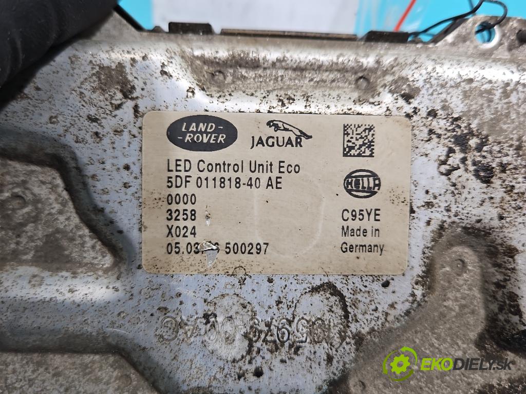 Jaguar XE 2015-2024 2.0d 179KM automatic 132 kW 1999 cm3 4- střídač: xenon 5DF011818-40 (Riadiaca jednotka xenónu)