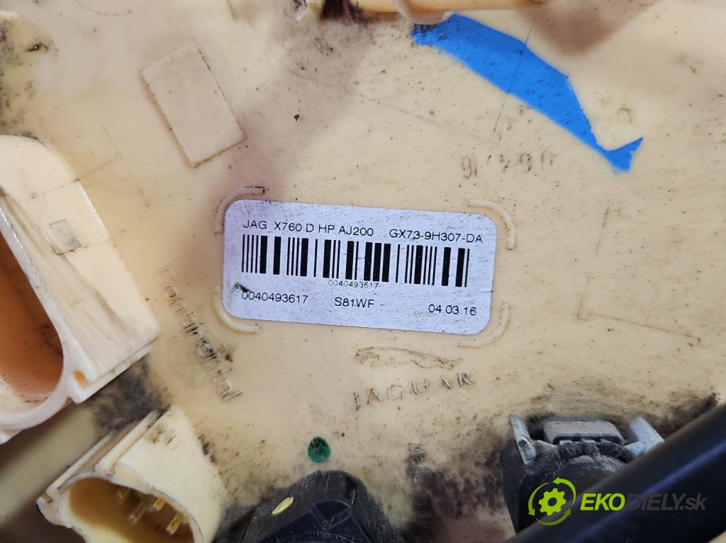 Jaguar XE 2015-2024 2.0d 179KM automatic 132 kW 1999 cm3 4- čerpadlo palivo GX73-9H307-DA