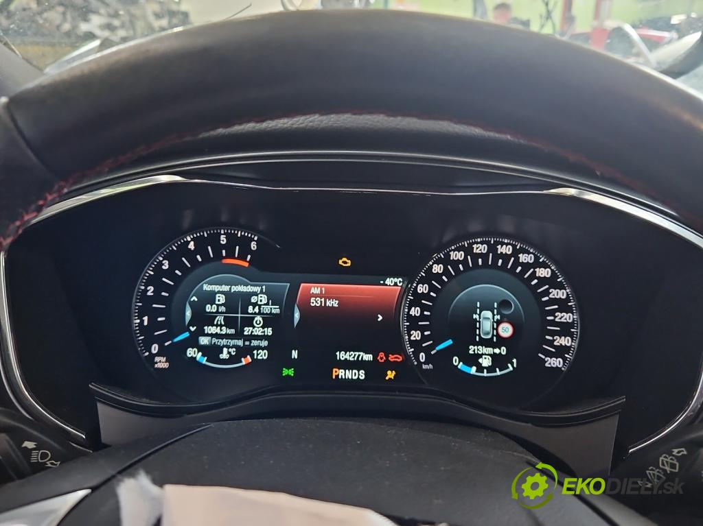 Ford Mondeo Mk5 2014-2022 2.0 tdci 179KM automatic 132 kW 1997 cm3 5- prístrojovka/ budíky JS7T-10849-BLA (Prístrojová doska)