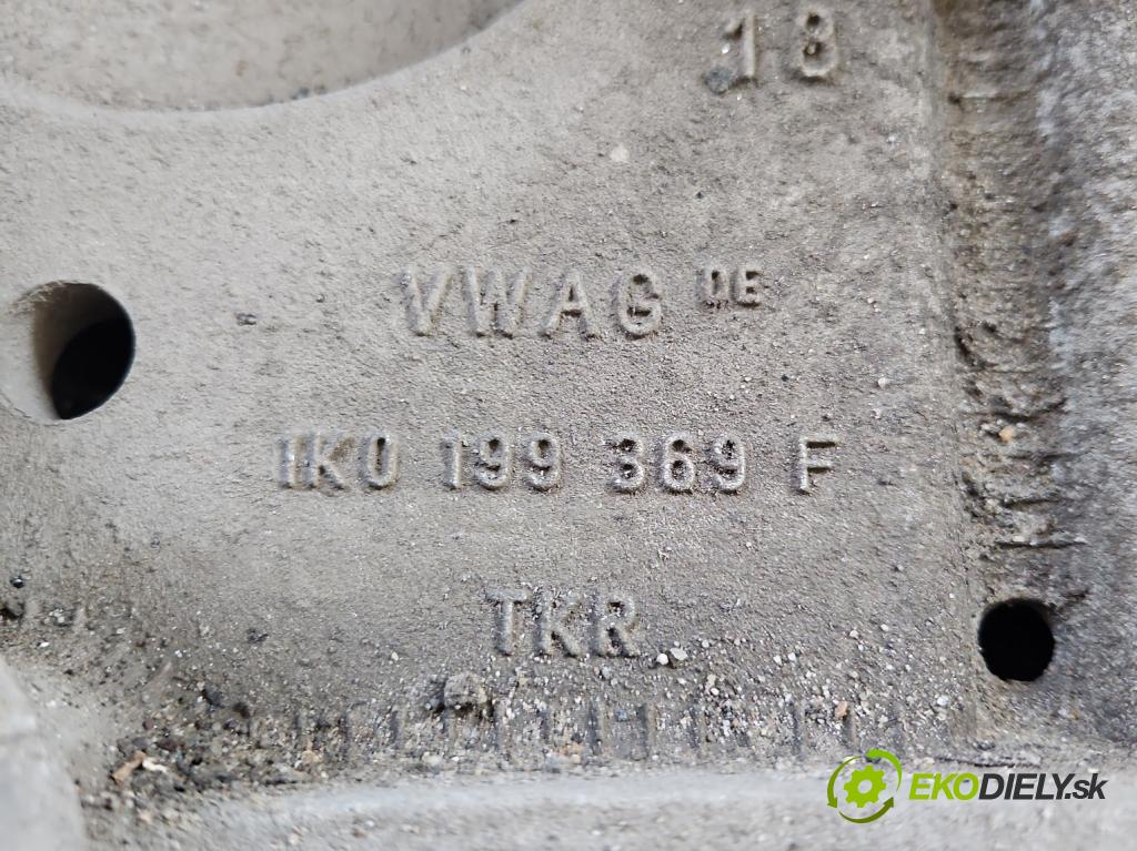 Audi A3 8P 2003-2012 1.4 TFSI 125 HP manual 92 kW 1390 cm3 5- výstuha motora 1K0199369F
