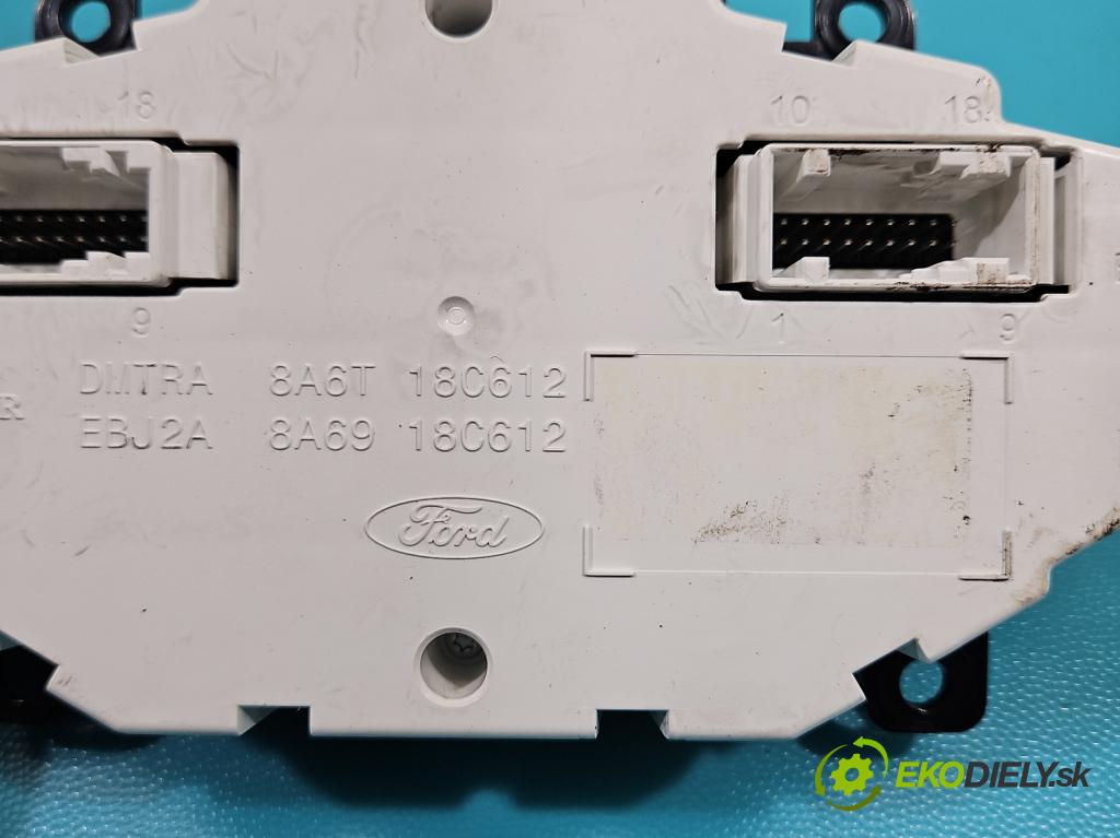 Ford Fiesta Mk7 2008-2017 1.6 16V 120 HP manual 88 kW 1596 cm3 5- panel kúrenia 8A6T-18C612