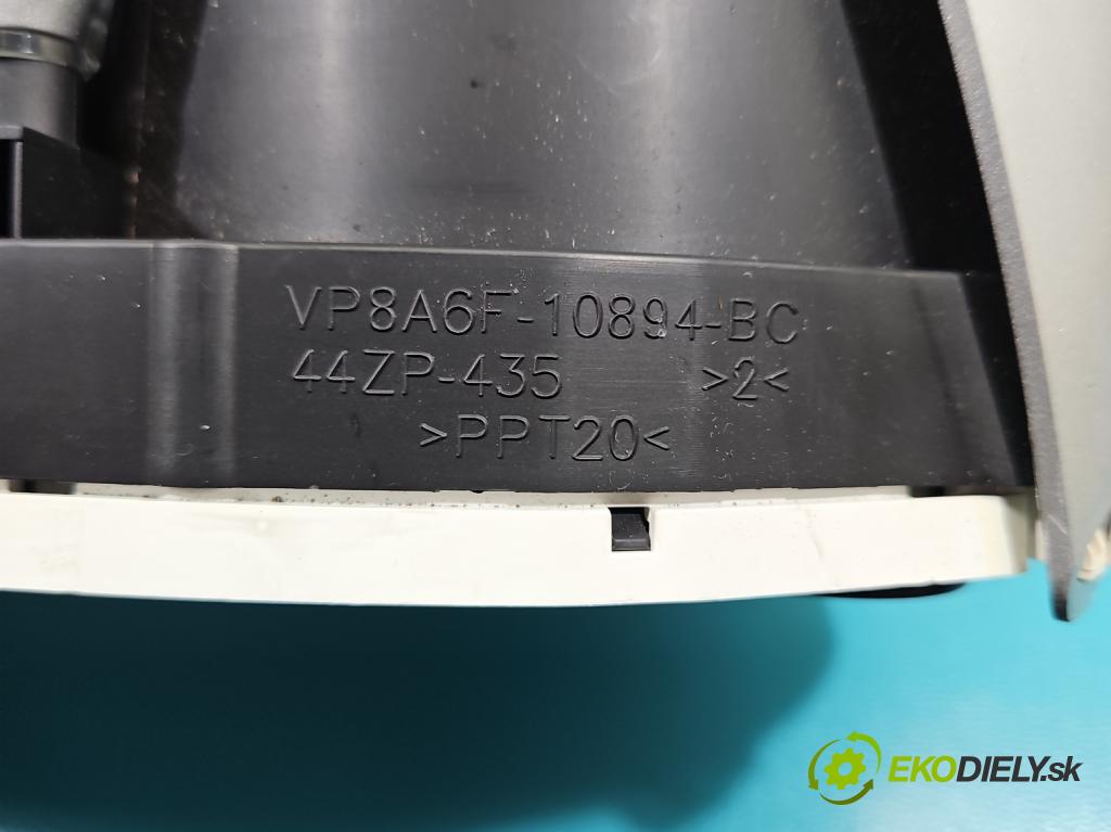 Ford Fiesta Mk7 2008-2017 1.6 16V 120 HP manual 88 kW 1596 cm3 5- prístrojovka/ budíky VP8A6F-10894-BC (Prístrojová doska)