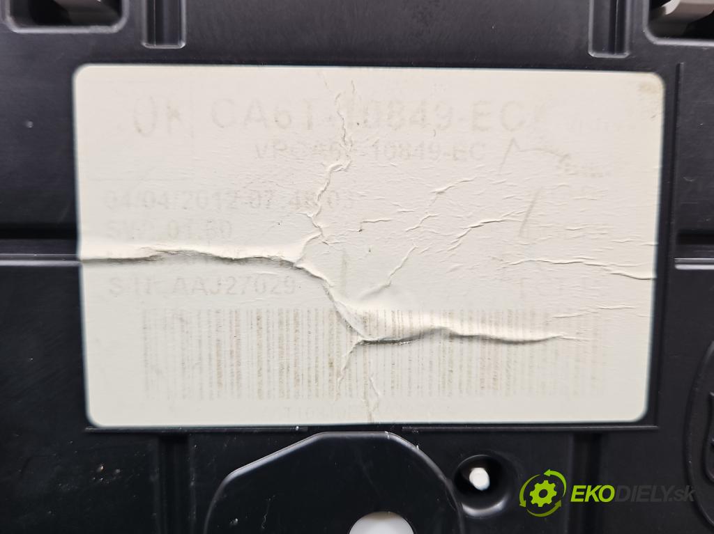 Ford Fiesta Mk7 2008-2017 1.6 16V 120 HP manual 88 kW 1596 cm3 5- prístrojovka/ budíky VP8A6F-10894-BC (Prístrojová doska)