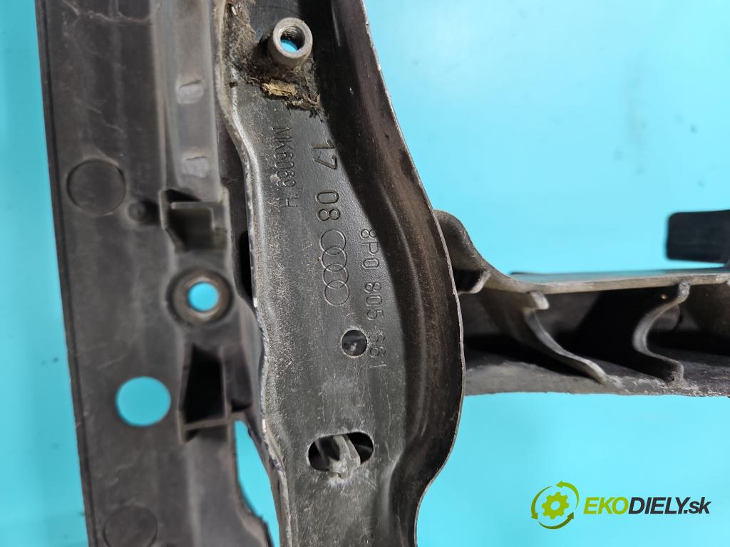 Audi A3 8P 2003-2012 1.4 TFSI 125 hp manual 92 kW 1390 cm3 5- stěna přední 8P0805594A (Výztuhy přední)