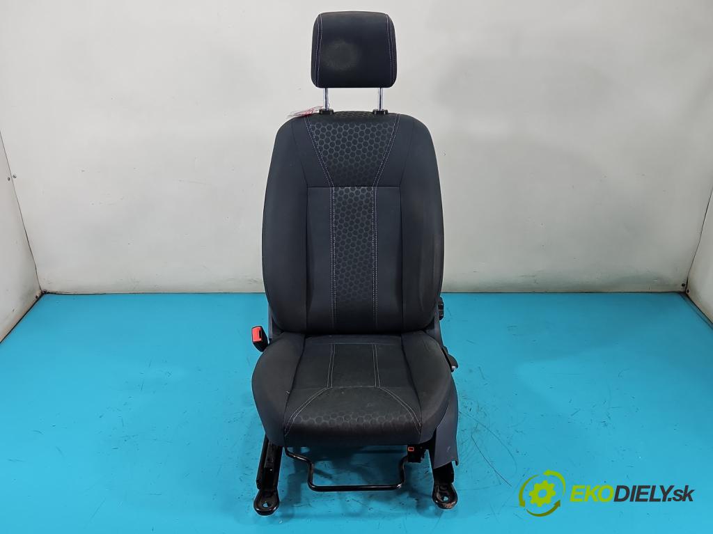 Ford Fiesta Mk7 2008-2017 1.6 16V 120 HP manual 88 kW 1596 cm3 5- Sedačka ľavý  (Sedadlo)