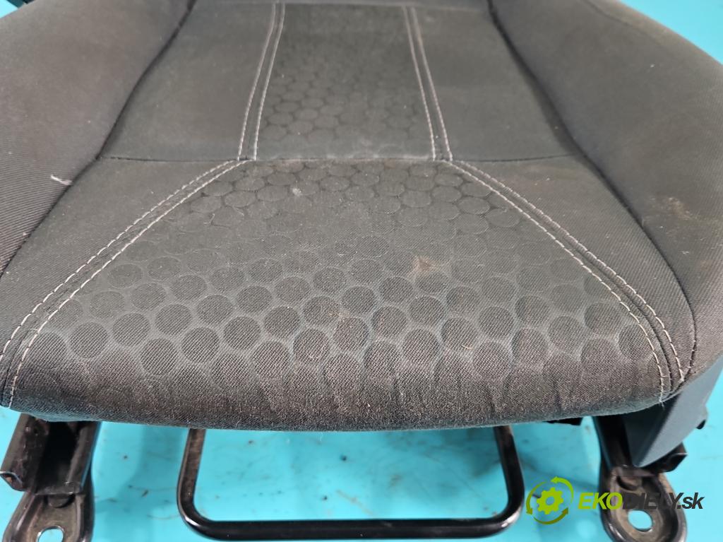 Ford Fiesta Mk7 2008-2017 1.6 16V 120 HP manual 88 kW 1596 cm3 5- Sedačka ľavý  (Sedadlo)