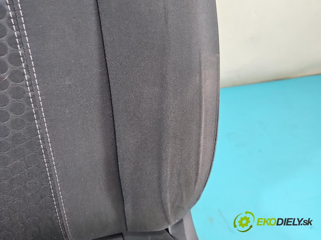 Ford Fiesta Mk7 2008-2017 1.6 16V 120 HP manual 88 kW 1596 cm3 5- Sedačka ľavý  (Sedadlo)