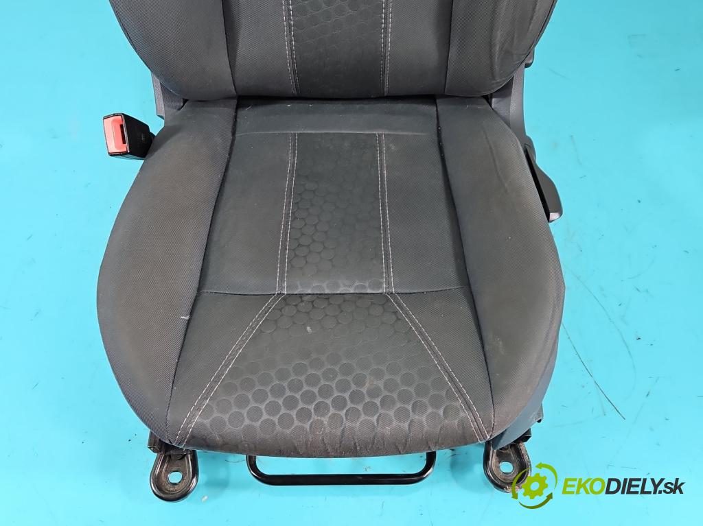 Ford Fiesta Mk7 2008-2017 1.6 16V 120 HP manual 88 kW 1596 cm3 5- Sedačka ľavý  (Sedadlo)