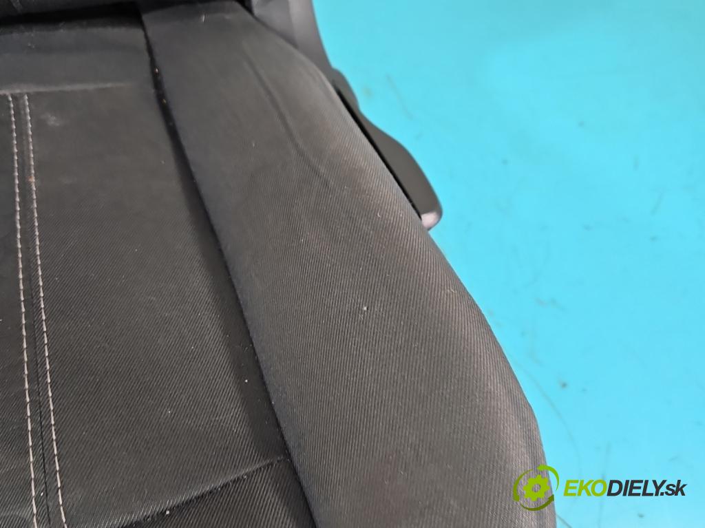 Ford Fiesta Mk7 2008-2017 1.6 16V 120 HP manual 88 kW 1596 cm3 5- Sedačka ľavý  (Sedadlo)