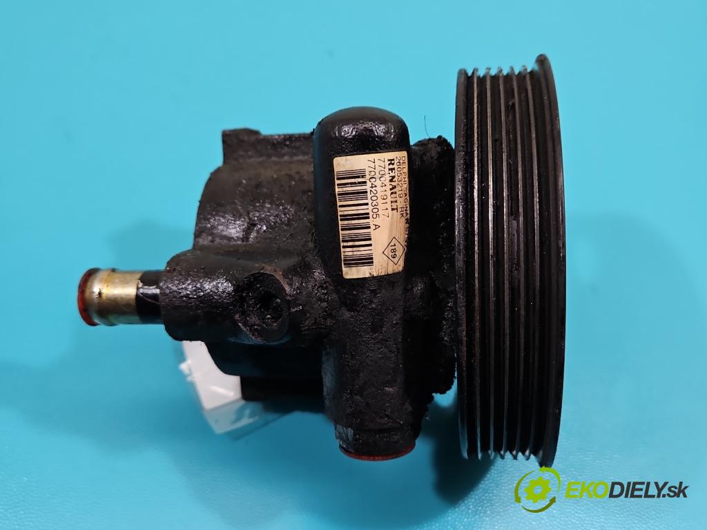 Dacia Logan I 2005-2014 1.4 8V 75 HP manual 55 kW 1390 cm3 4- čerpadlo posilovač 7700419117 (Servočerpadlo, pumpa riadenia)