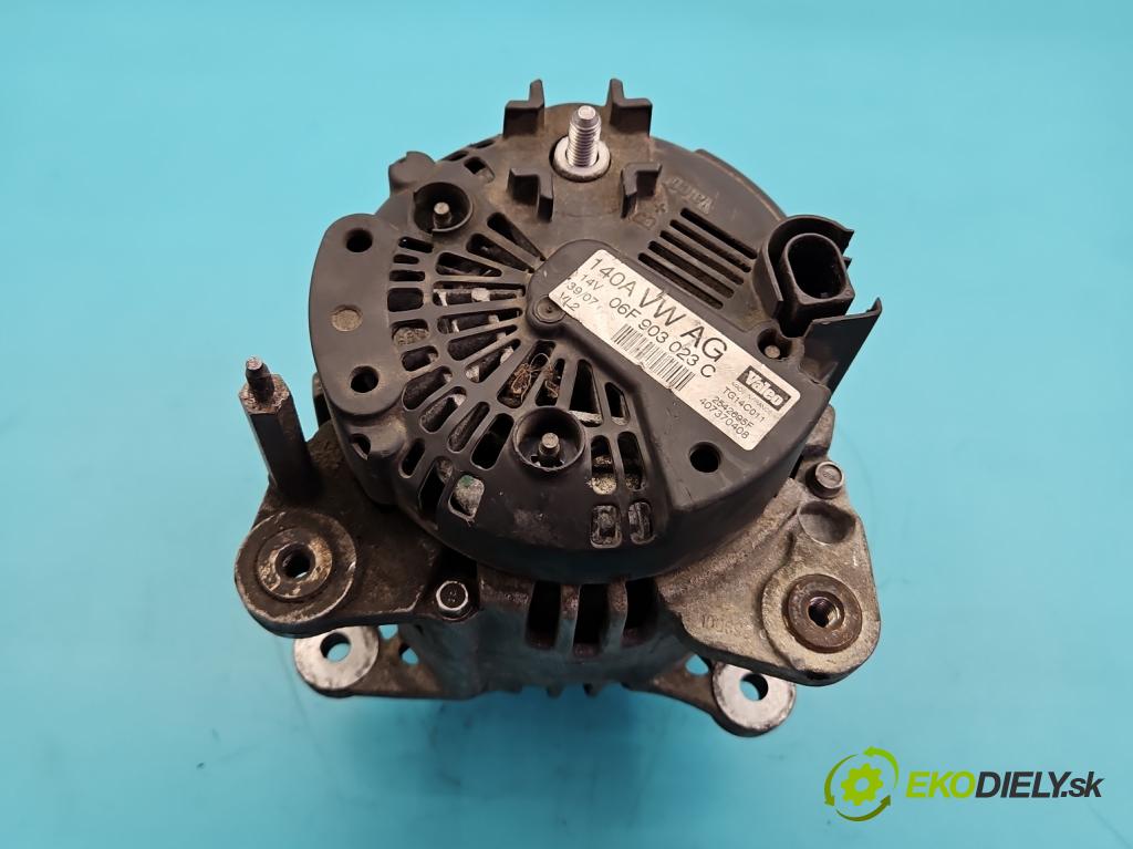 Audi A3 8L 1996-2003 1.6 SR 101 HP manual 74 kW 1595 cm3 3- Alternator 06F903023C (Alternátor)