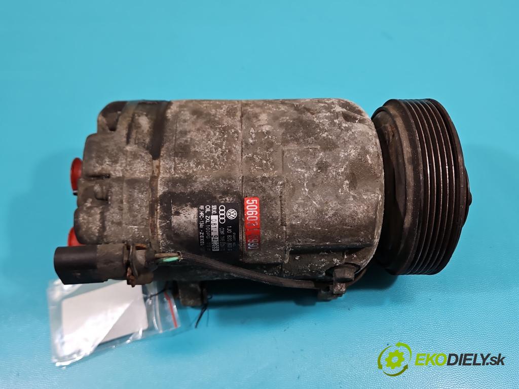 Audi A3 8L 1996-2003 1.6 SR 101 HP manual 74 kW 1595 cm3 3- Kompresor: klimatizácie 1J0820803G (Kompresor klimatizácie)